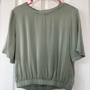 Cloth & Stone Green Top